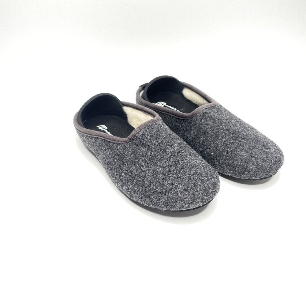 MAHABIS CLASSIC  Gray Black Slippers Womens Size EU 36/US 5-6